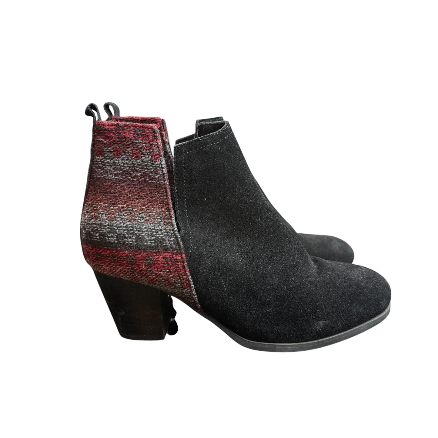 MINNETONKA MARI BOOTIES BLACK SUEDE 251 SZ 8