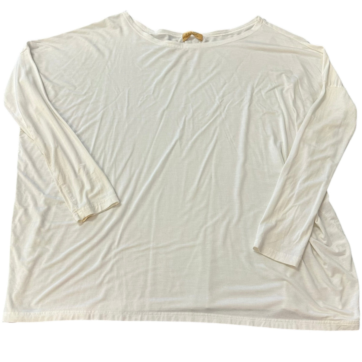 PIKO DROP SHOULDER BEIGE TUNIC 282 SMALL