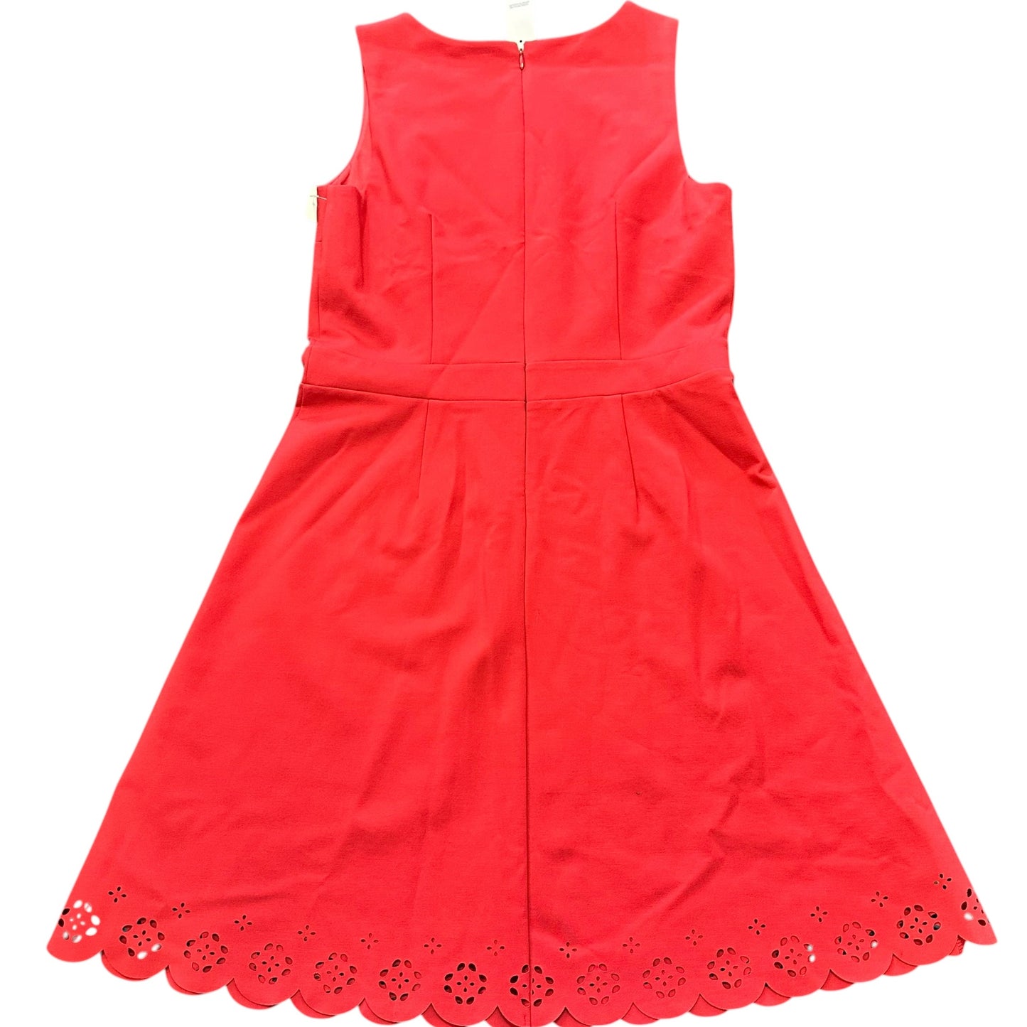 LOFT SALMON FIT FLARE DRESS NWT 190 SZ 4