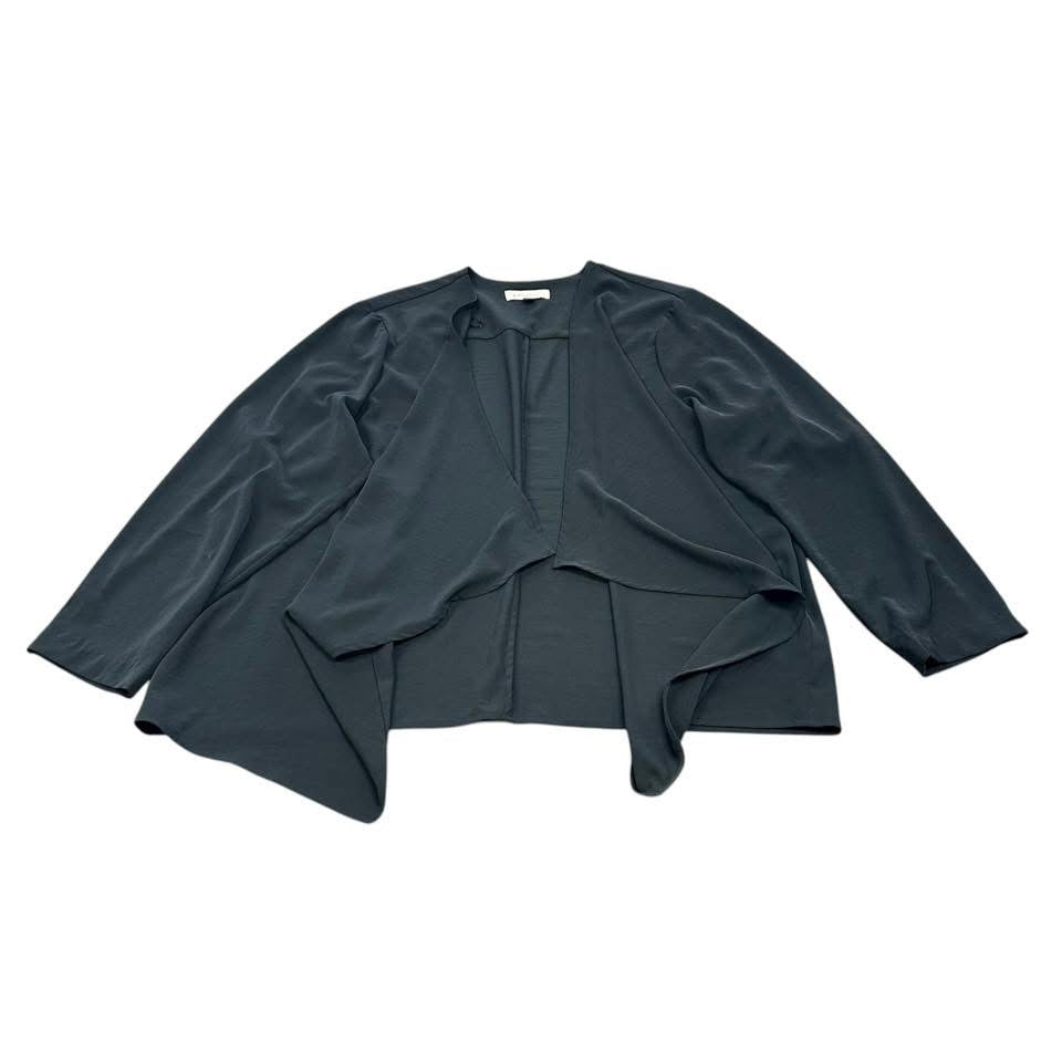 PHILOSOPHY BLACK OPEN JACKET / BLAZER 227 3X