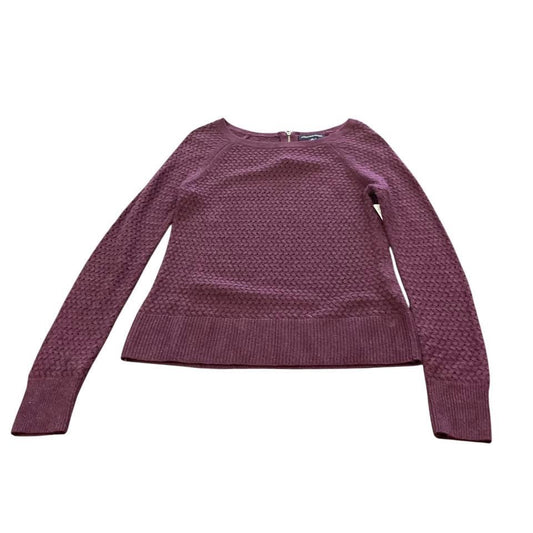 AMERICAN EAGLE MAROON KNIT SWEATER 238 SMALL