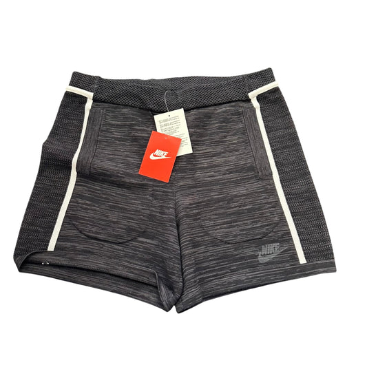 NIKE TECH KNIT SHORTS BLACK ANTHRACITE NWT 100 SMALL