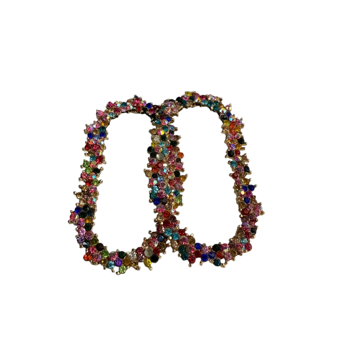 MULTICOLOR STATEMENT EARRINGS 241