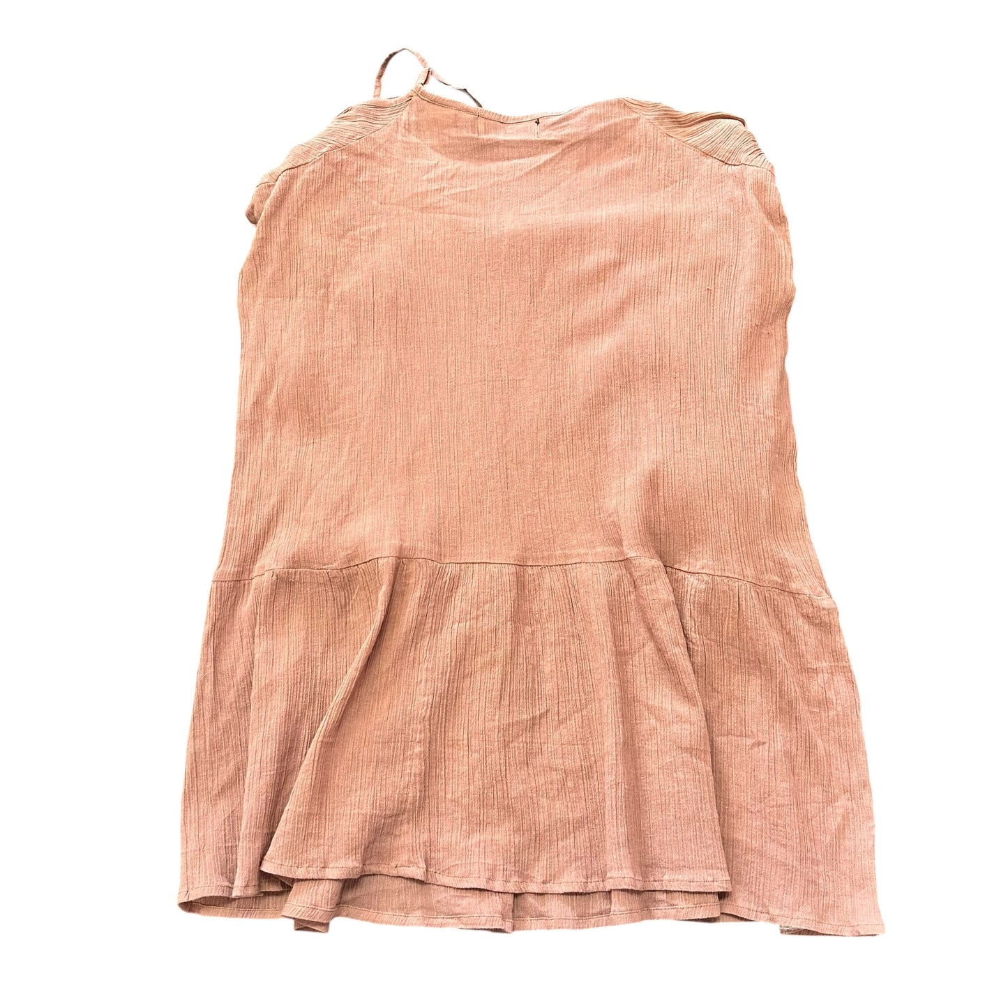 R CINCO RANCH BROWN COLD SHOULDER DRESS 100 MEDIUM