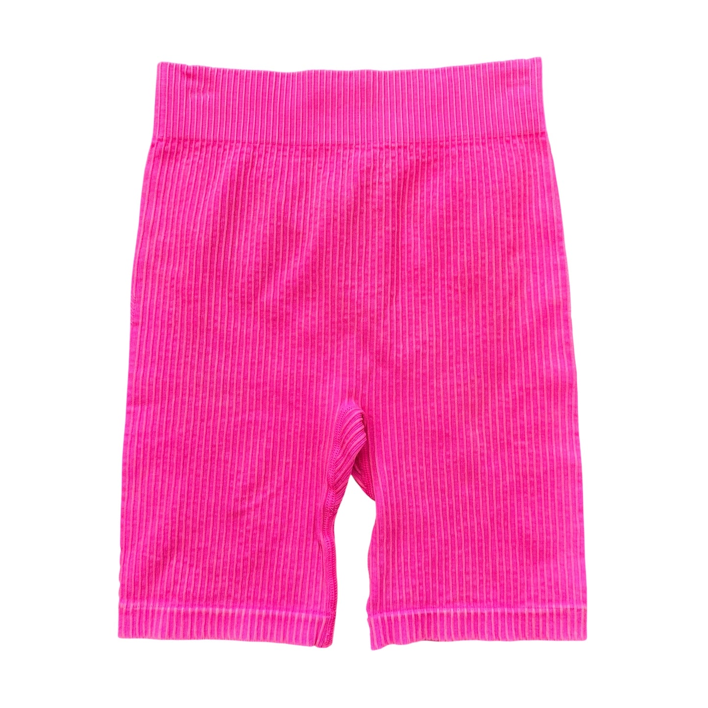 DAISY PINK RIBBED BIKER SHORTS 100 SMALL