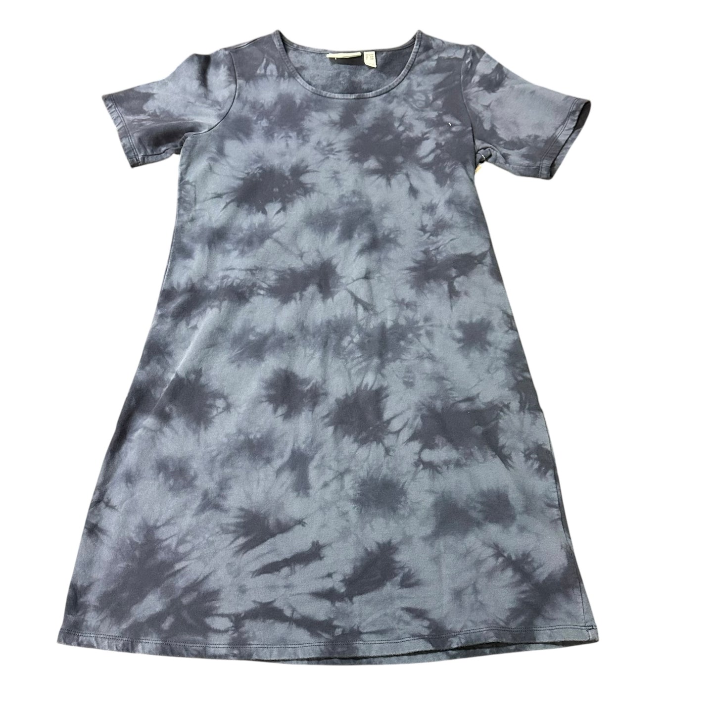 D&CO NAVY BLUE SWEATSHIRT MATERIAL DRESS 44 XXS