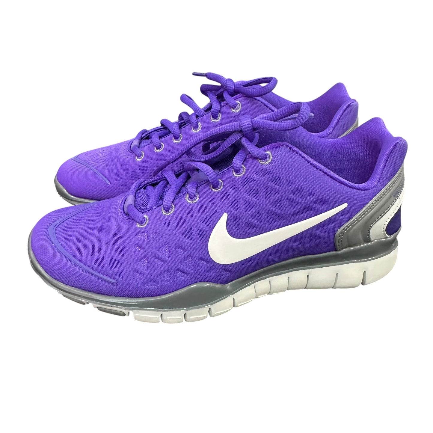NIKE PURPLE RUNNING SNEAKERS 100 NWIB SZ 7