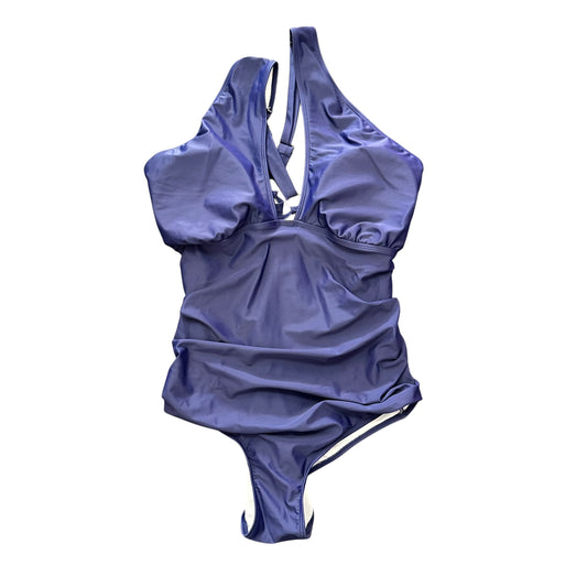 NAVY ONE PC SWIMSUIT 56 SZ 18W
