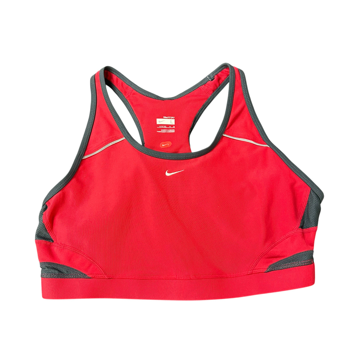 NIKE FIT DRI SPORTS BRA 262 LARGE