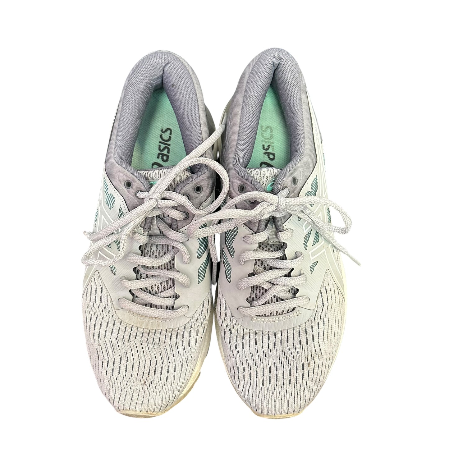 ASICS GRAY LACE UP SNEAKERS 91 SZ 6.5
