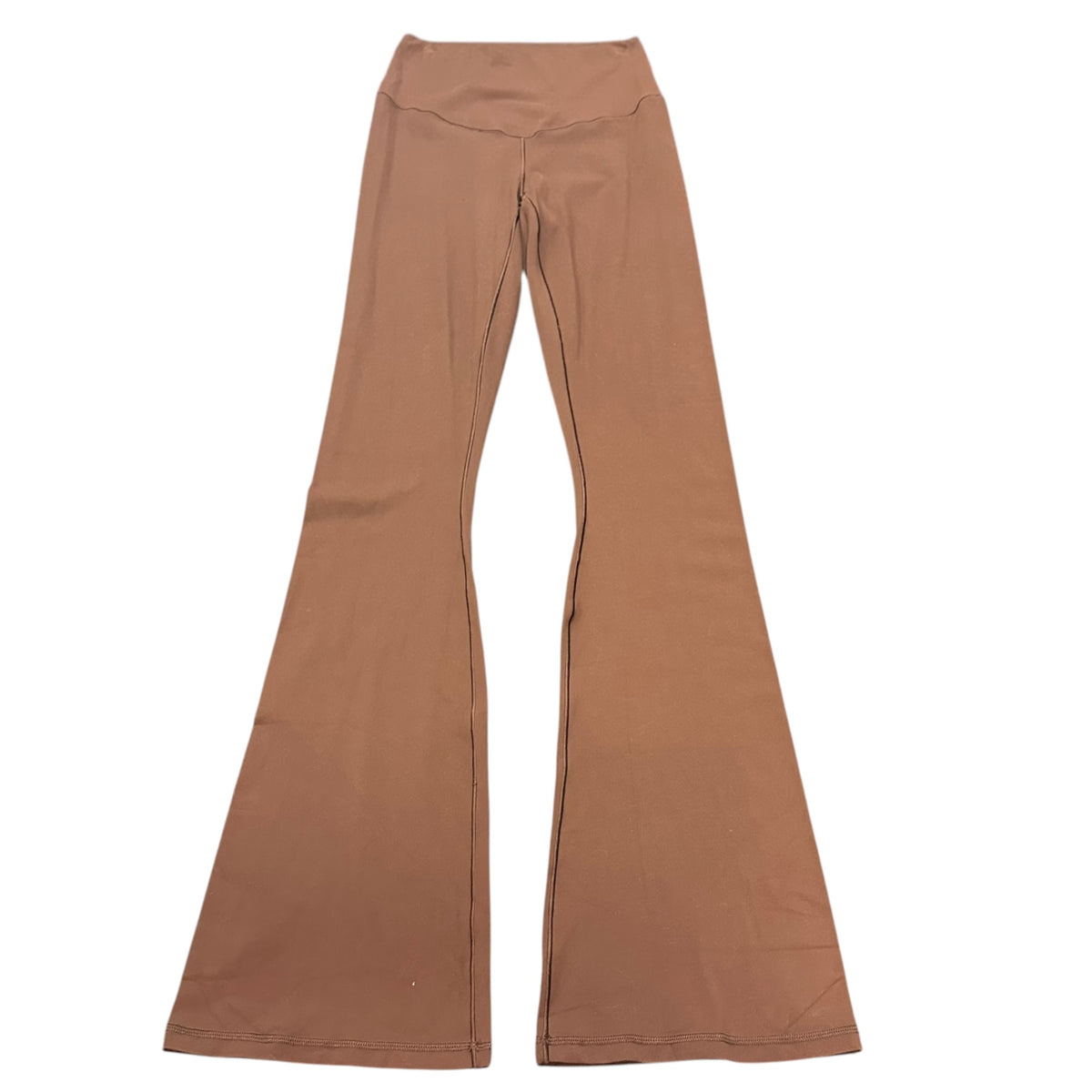 AERIE HIGH WAISTED BROWN FLARE LEGGINGS 100 SMALL