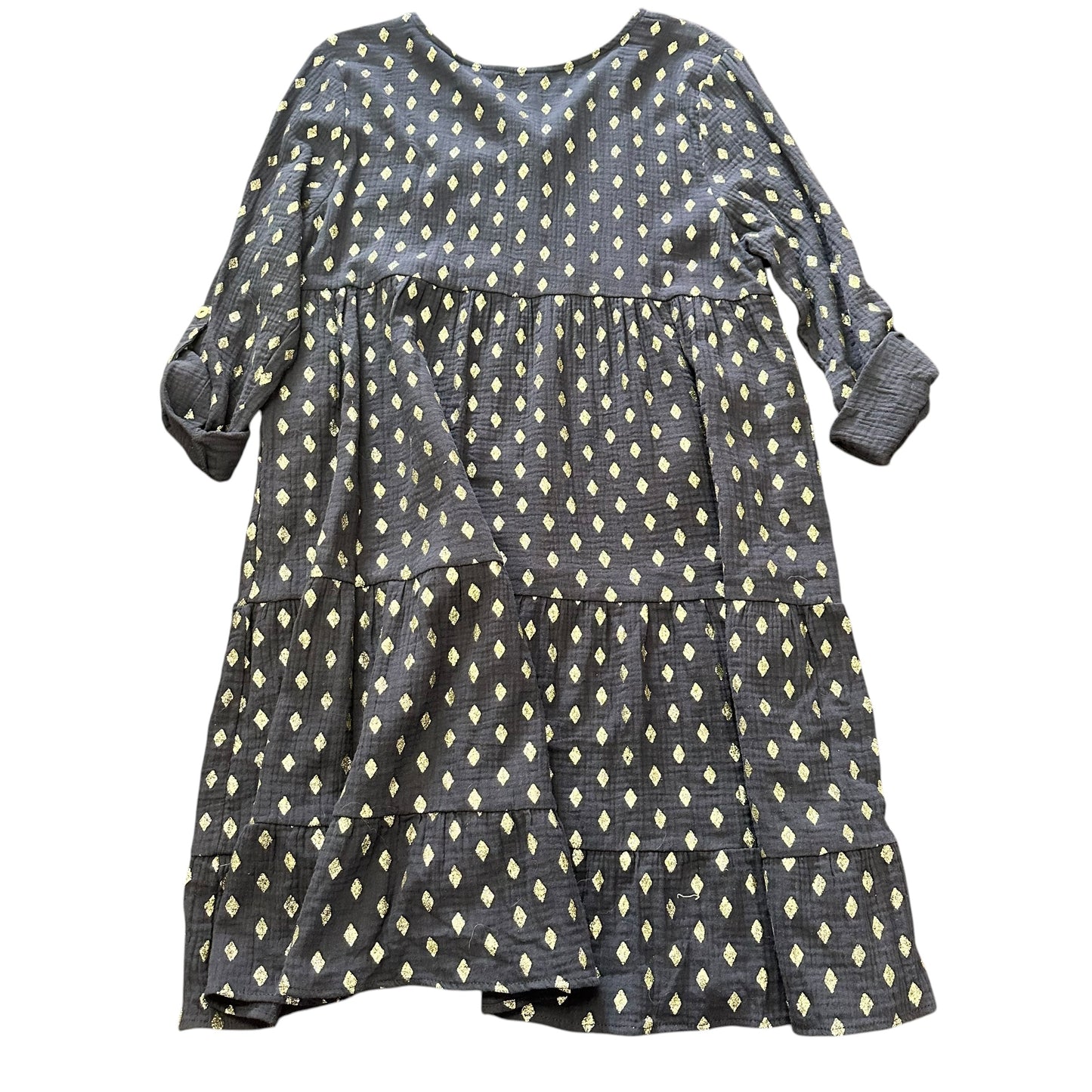 KAKTUS GOLD DIAMOND NAVY DRESS 100 SMALL