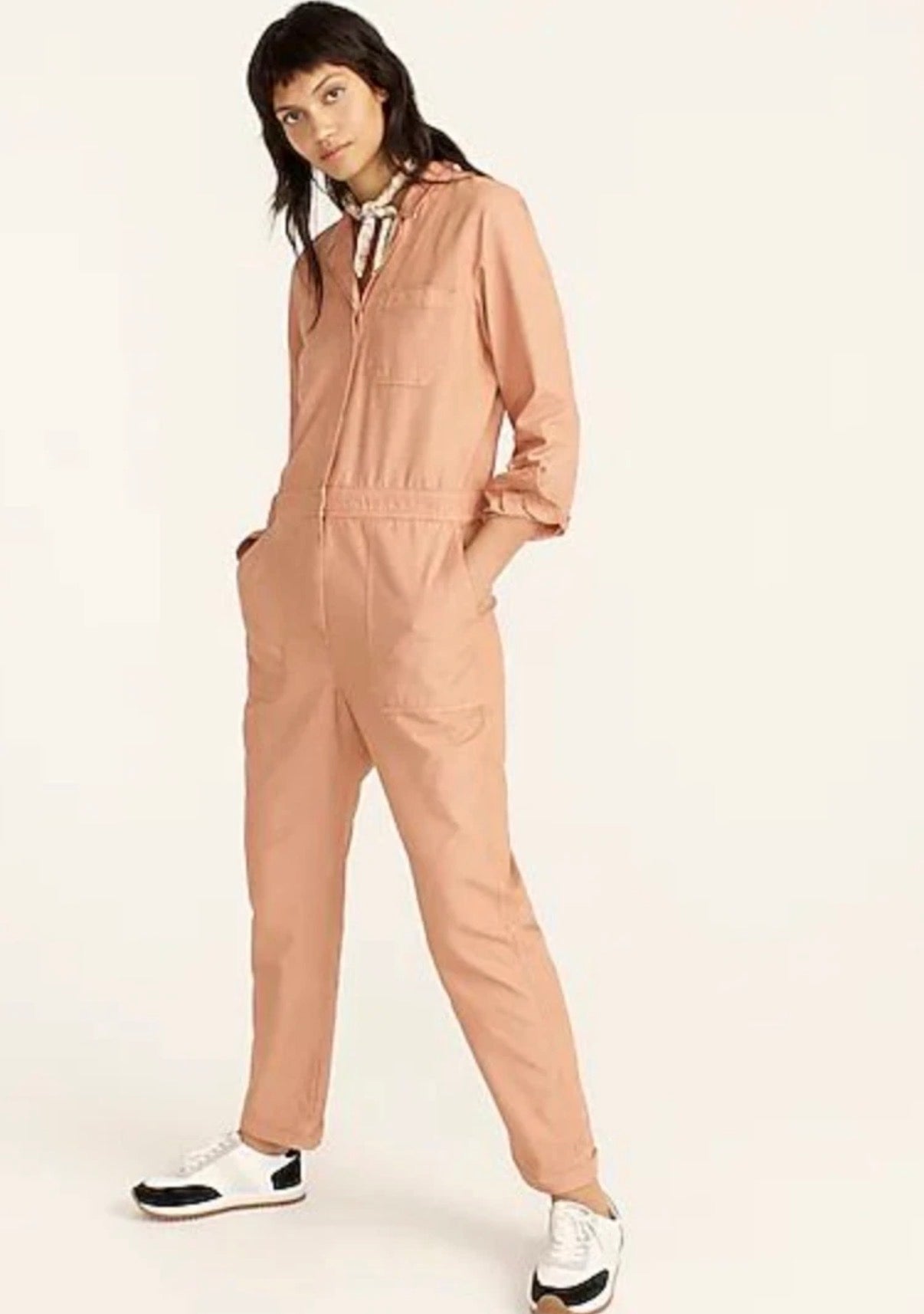 J CREW TAN CHINO UTILITY COVERALLS JUMPSUIT NWT 249 SZ 8