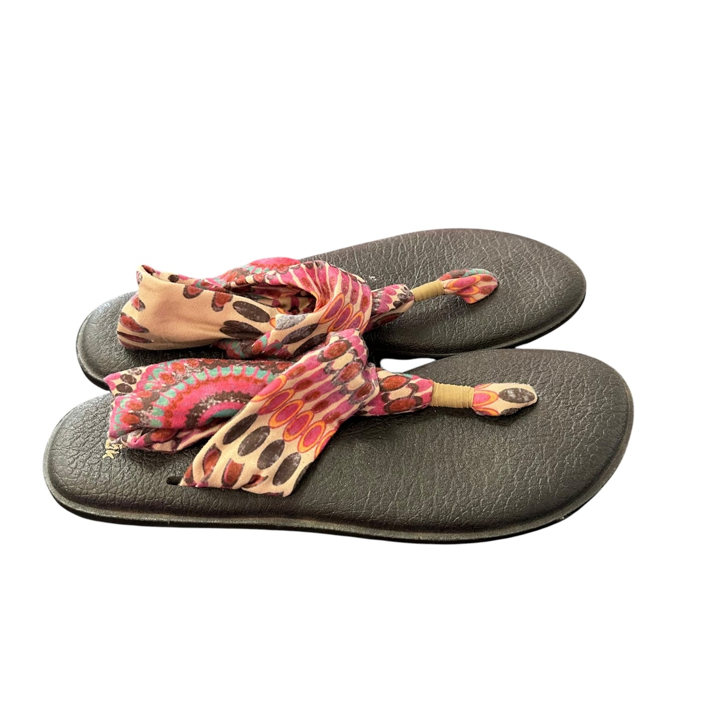 SANUK YOGA SLING SANDALS COLORFUL 82 SZ 11
