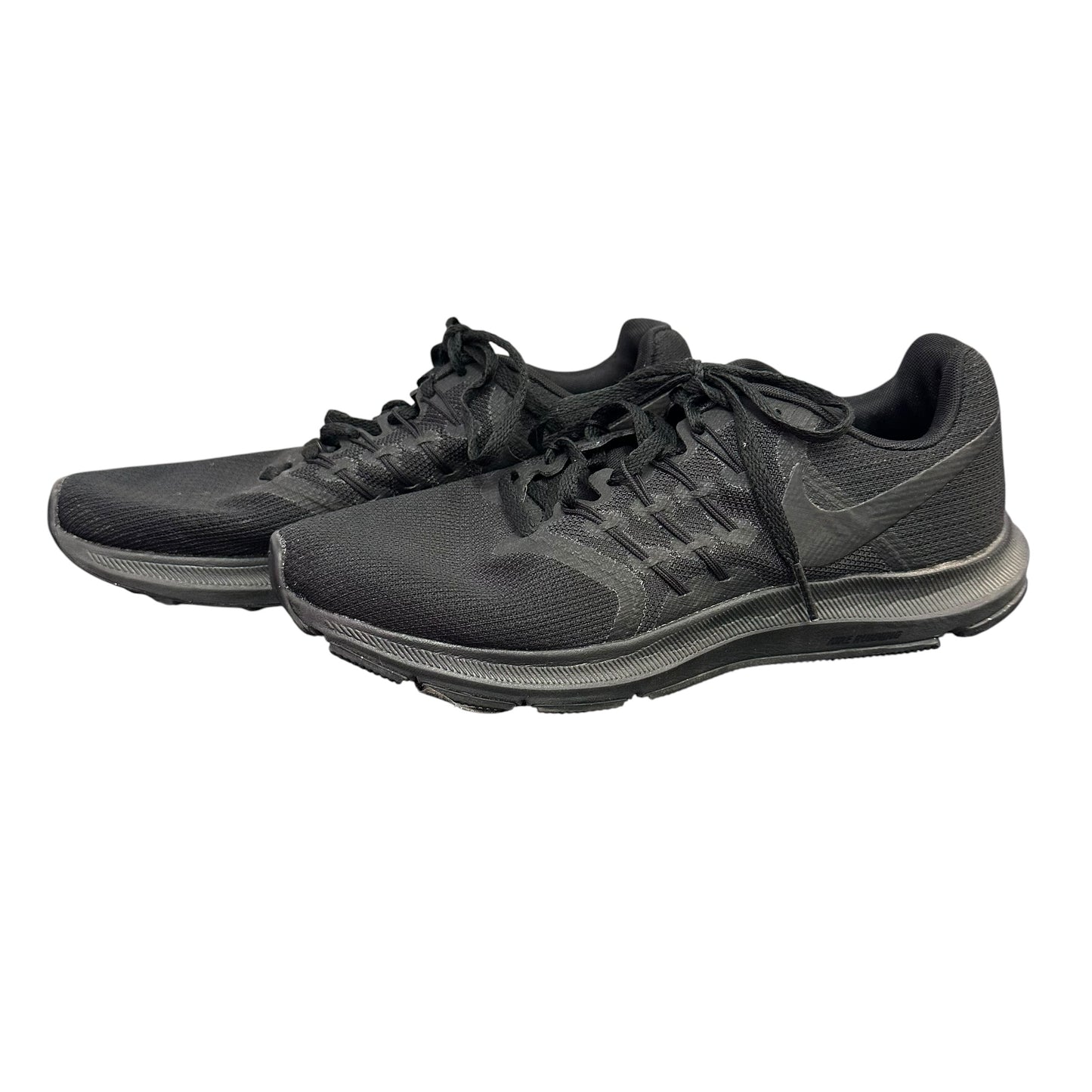 NIKE BLACK RUNNING SHOES 39 SZ 8