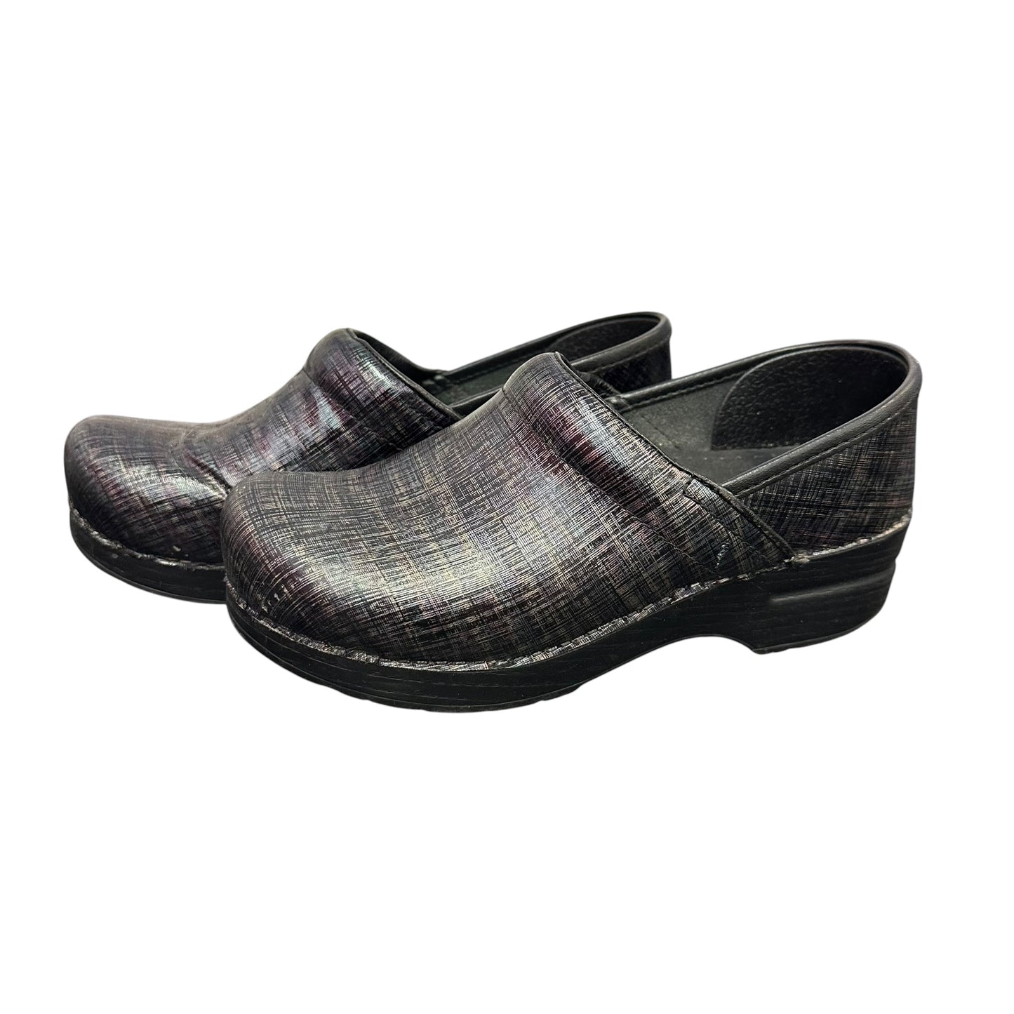 DANSKO PLAID CLOGS 100 SZ 6/37
