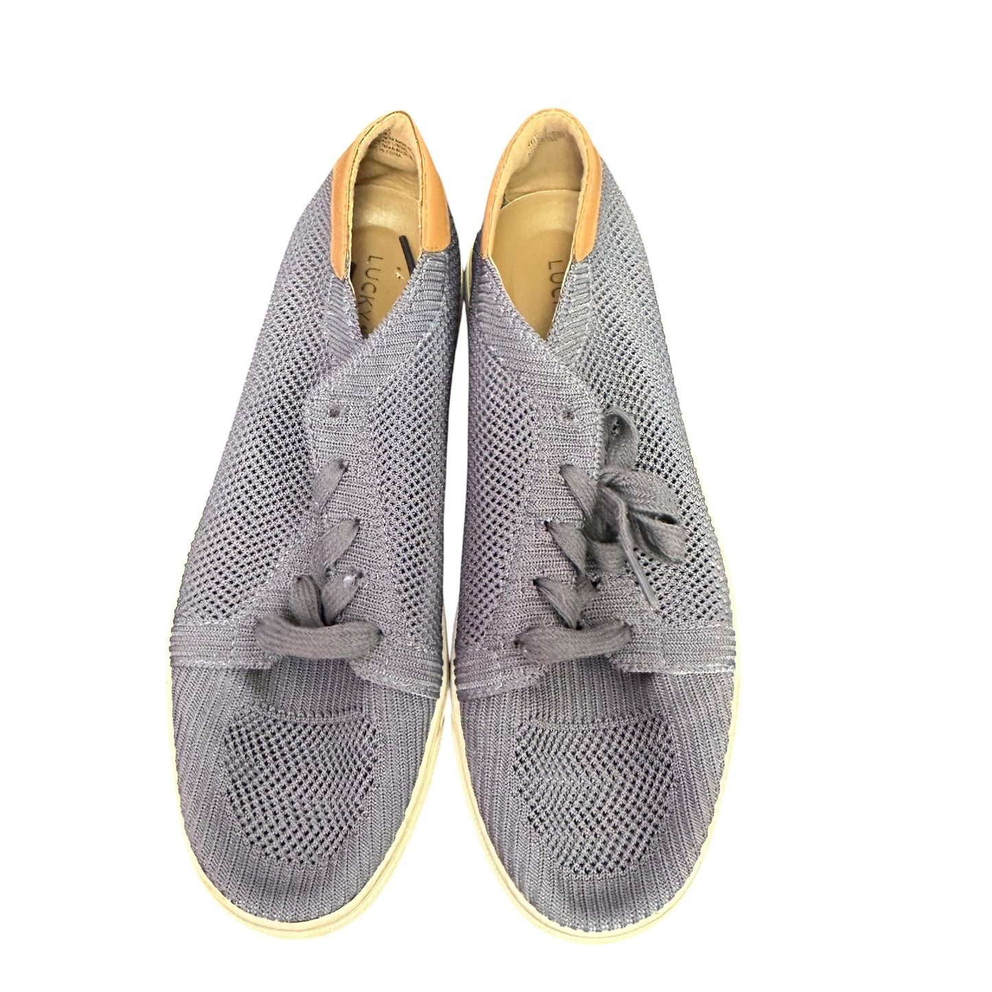LUCKY BRAND MUTED BLUE SNEAKERS 219 SZ 10