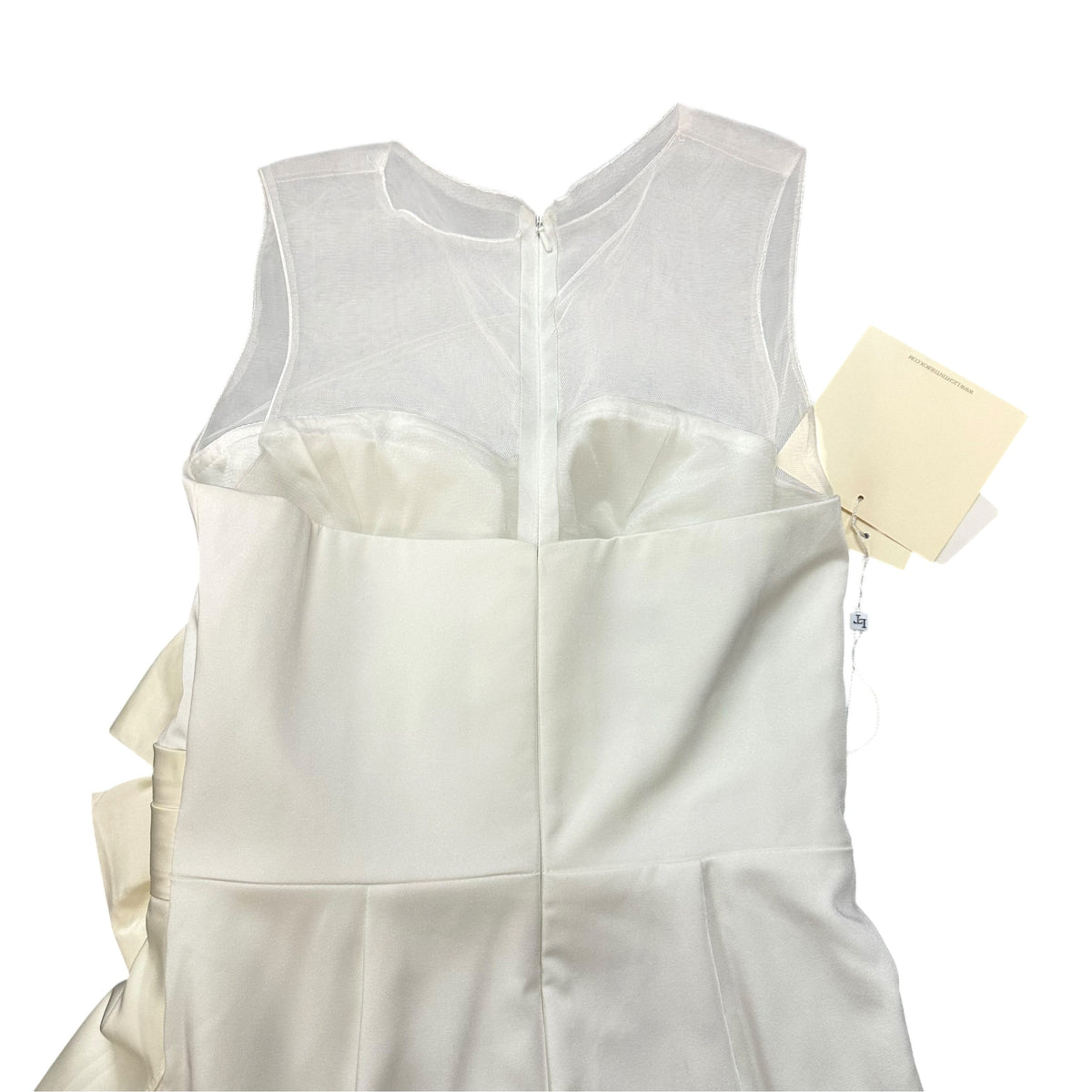 LAN TING IVORY LOTUS JUMPSUIT WEDDING GUEST 206 MEDIUM