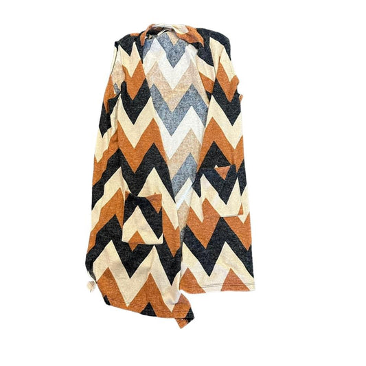 AGAIN CHEVRON VEST 
1X - 128