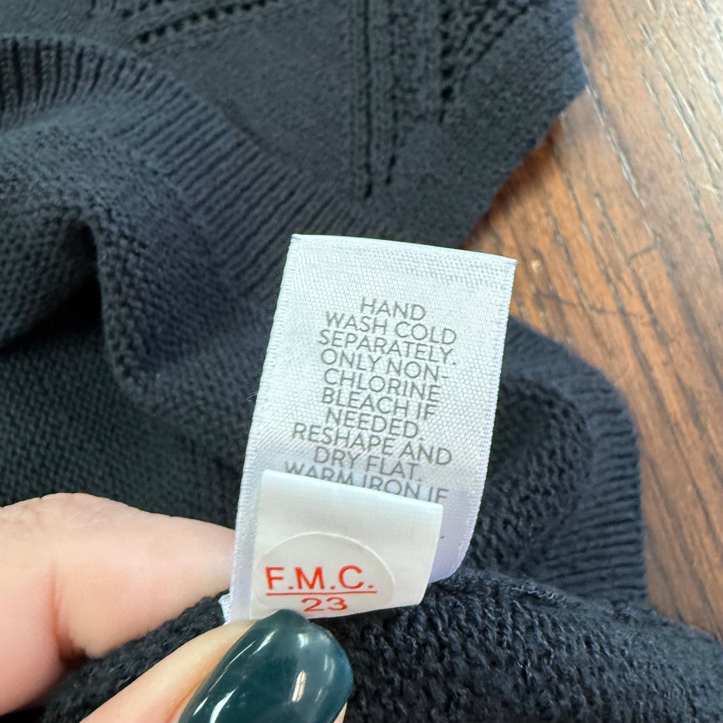 J JILL BLACK CAP SLEEVE SWEATER 100 3X