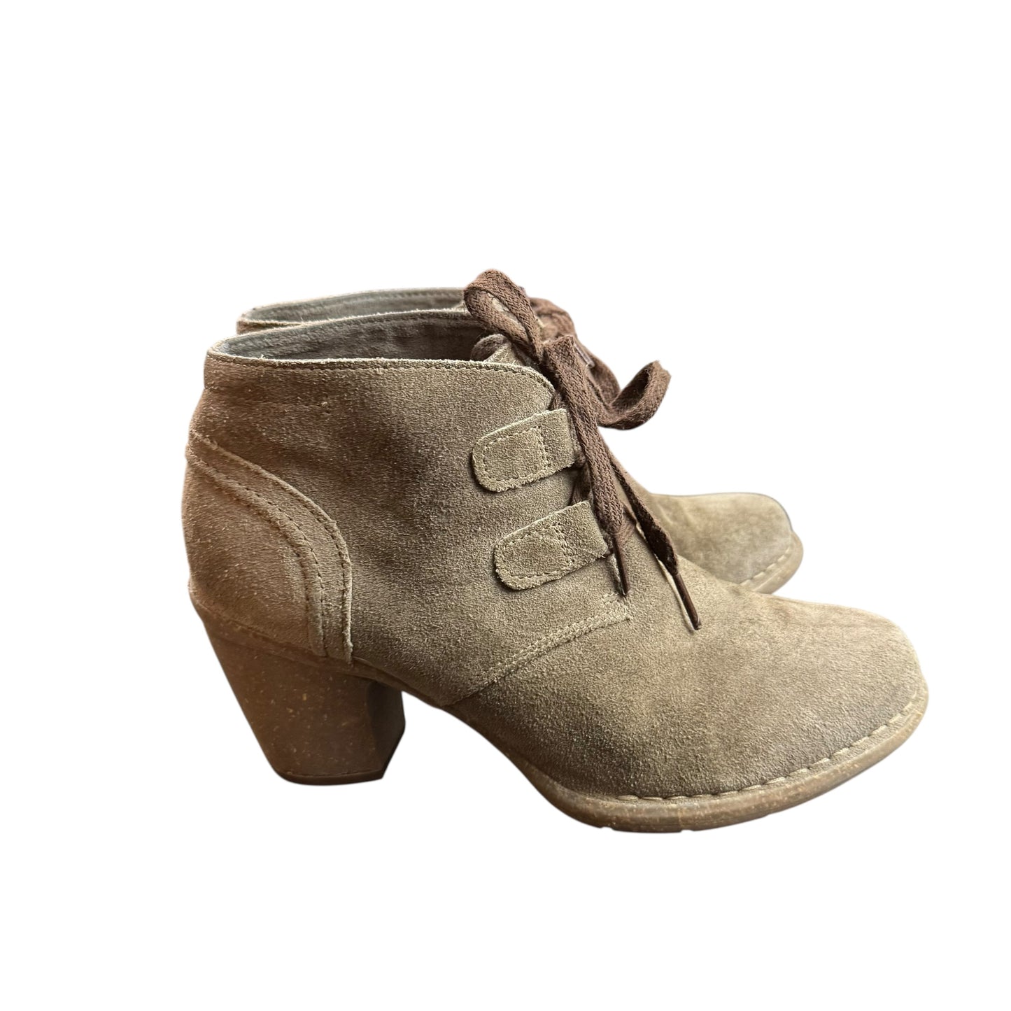 CLARKS CARLETA LYON SUEDE ANKLE BOOT 251 SZ 8M
