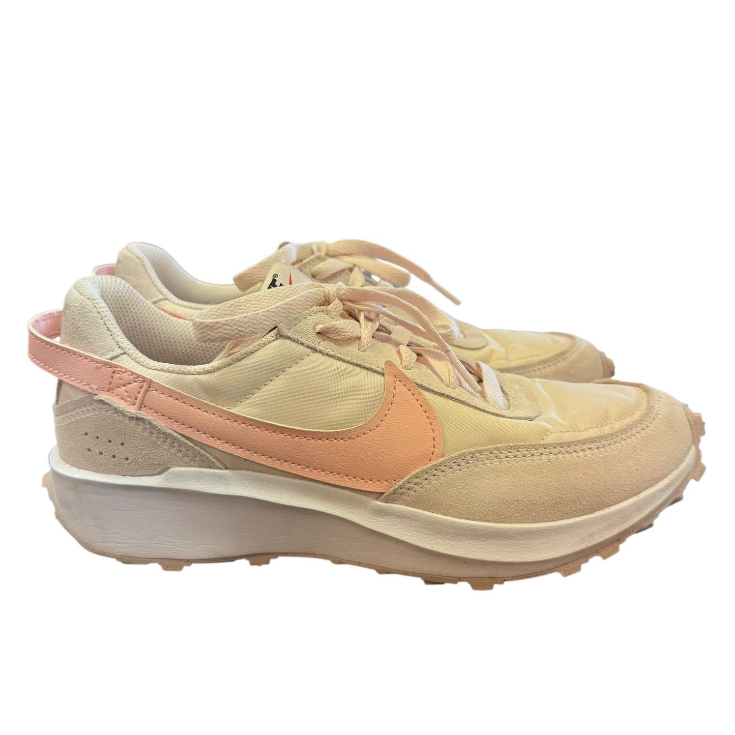 NIKE WAFFLE DEBUT SNEAKERS LIGHT SOFT PINK 8 SZ 8