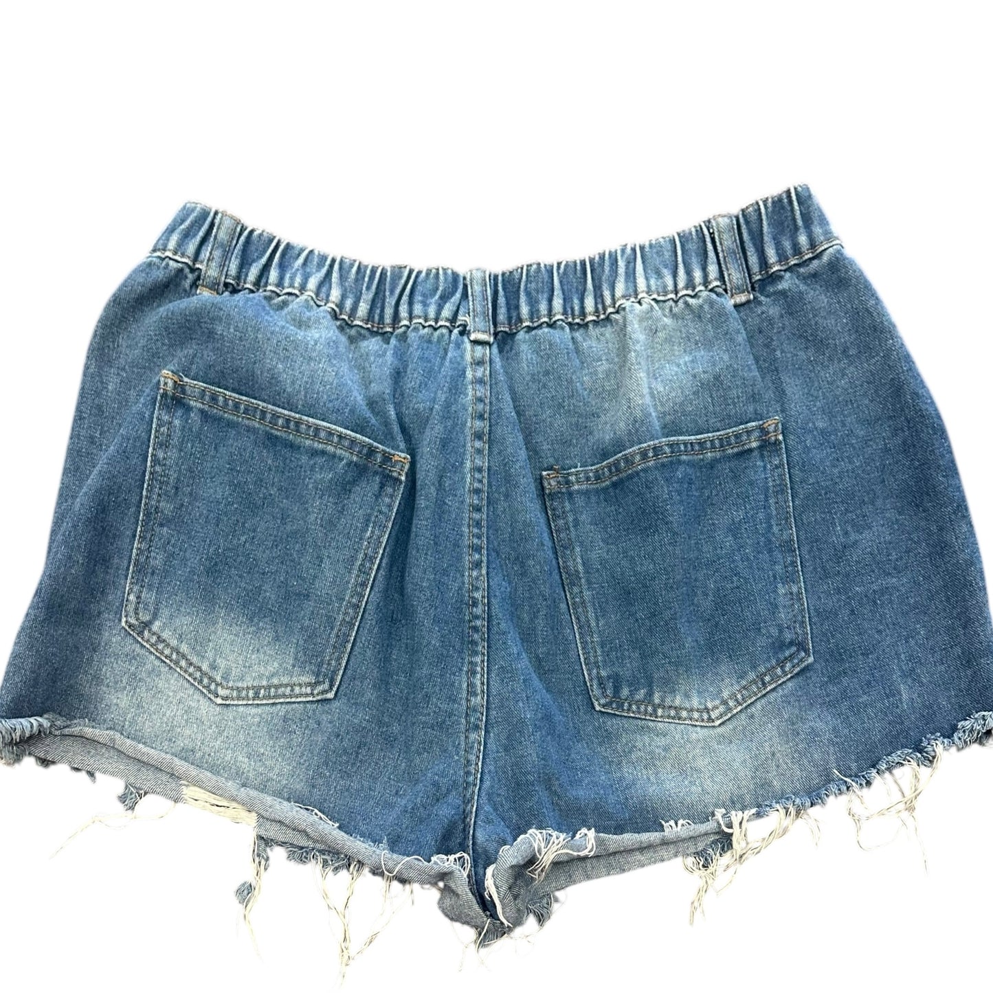 SHEIN CURVE BLUE DENIM SKORT 100 1XL