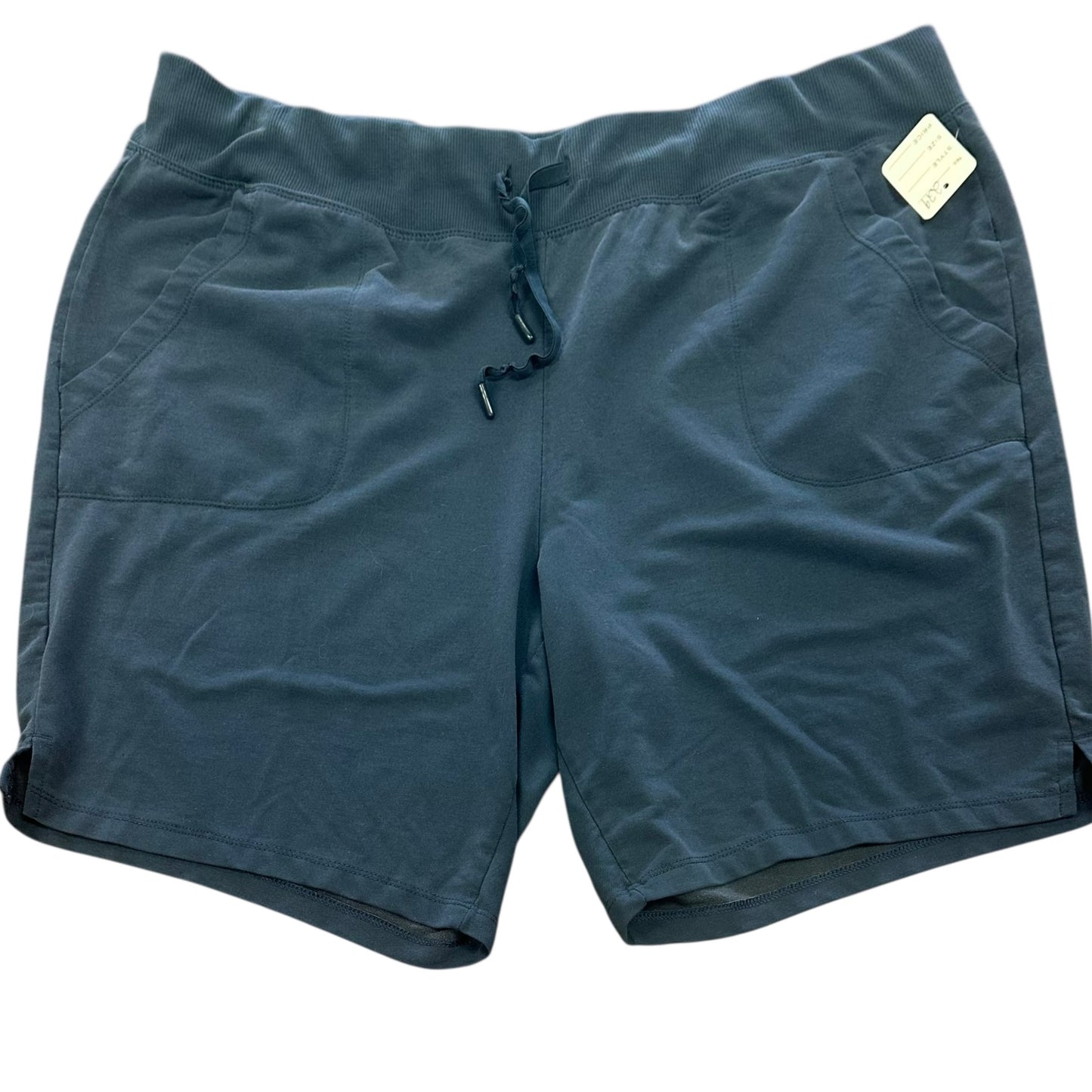 ATHLETIC WORKS NAVY SWEAT SHORTS 229 XXXL