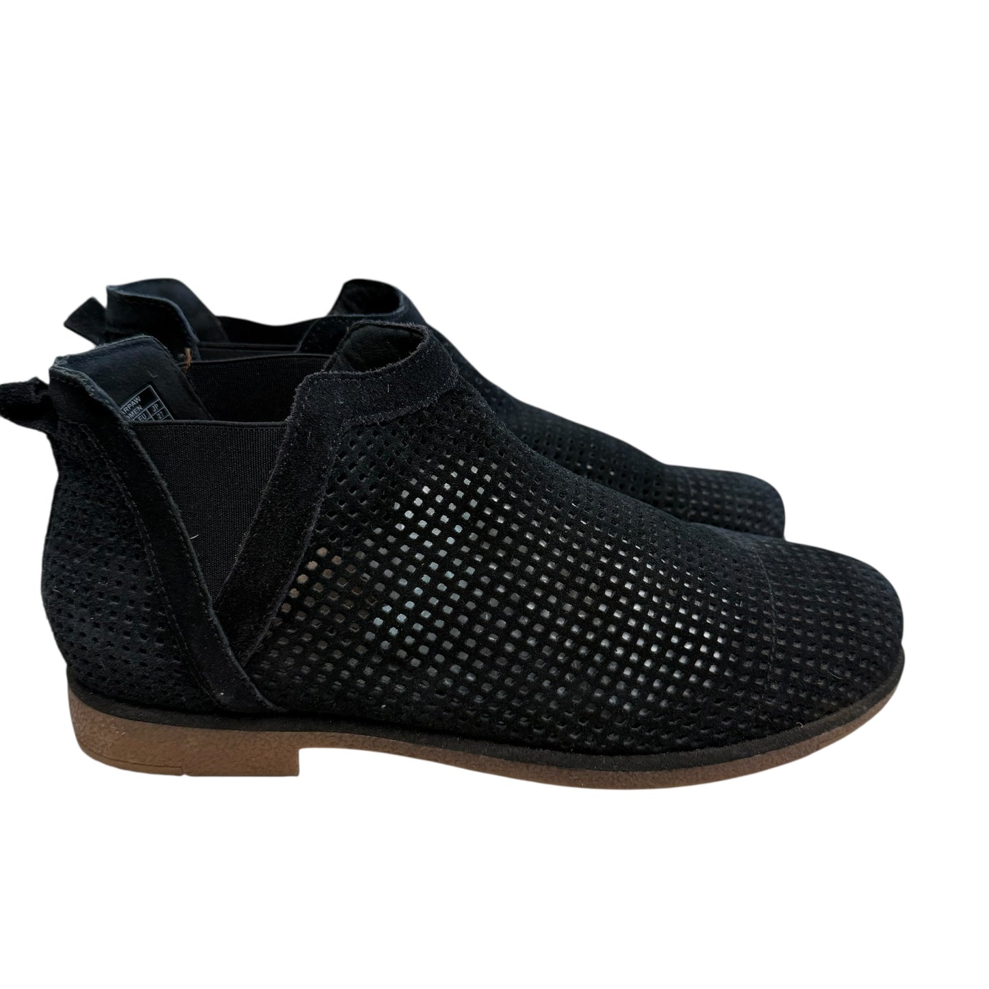 BEARPAW BLACK ANKLE BOOTIES 219 SZ 10M