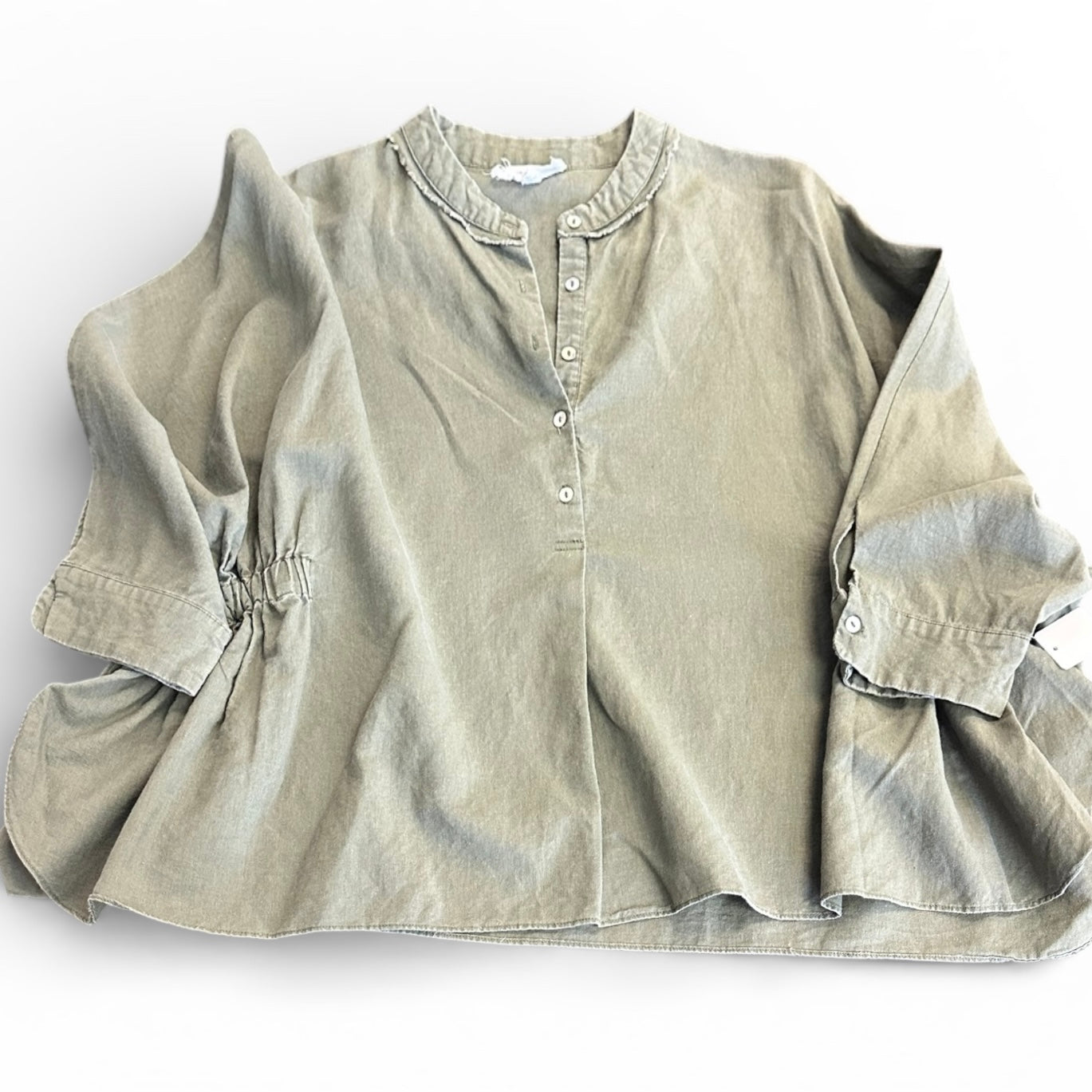 P CILL GREEN BLOUSE 84 LARGE