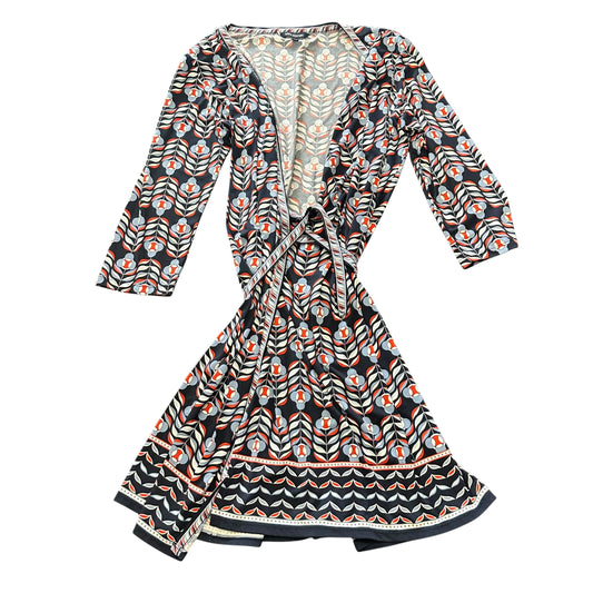 MAX EDITION FLORAL NAVY RED CARDIGAN 217 XL
