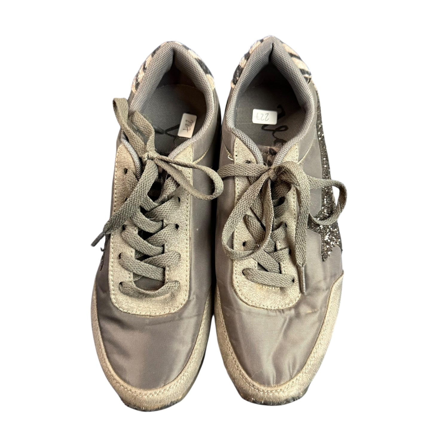 VERY G VINTAGE STAR GREY SNEAKERS 227 SZ 8