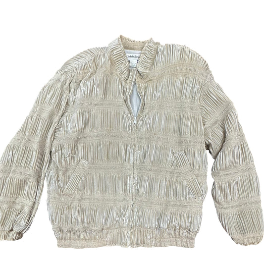 JACKET BY DESIGN VINTAGE GOLD BOMBER 219 XL *SPOTS