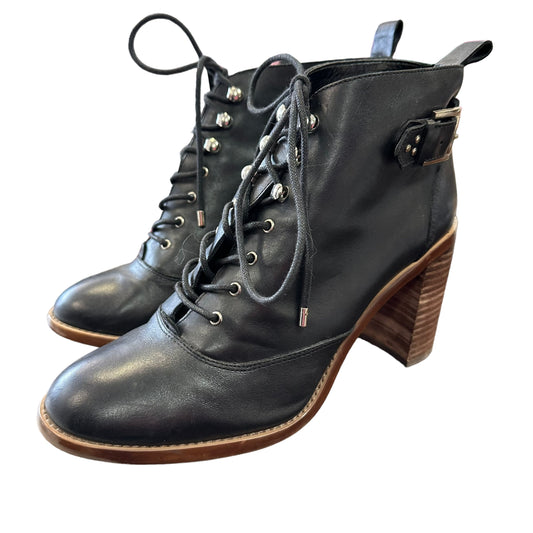 GB BLACK LACE UP BOOTS - SZ 9 - 51