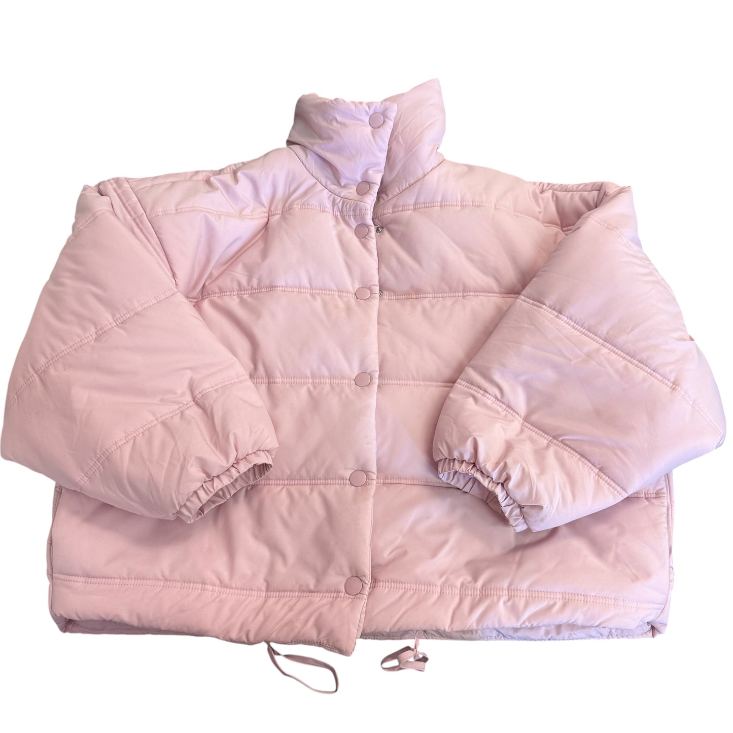 WILD FABLE PINK PUFFER JACKET 219 XXL *UNTREATED SPOTS
