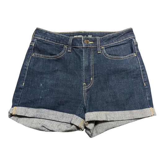 OLD NAVY HIGH RISE WOW BLUE DENIM SHORTS 158 SZ 4