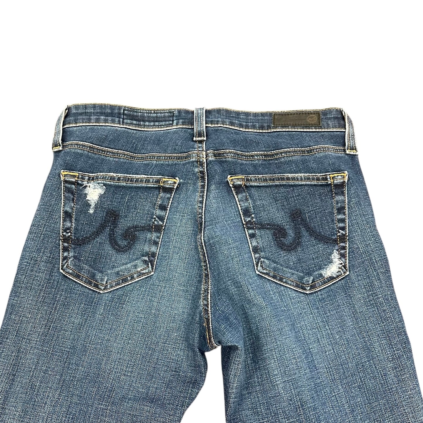 AG THE LEGGING ANKLE SUPER SKINNY BLUE JEANS 27 SZ 27 R