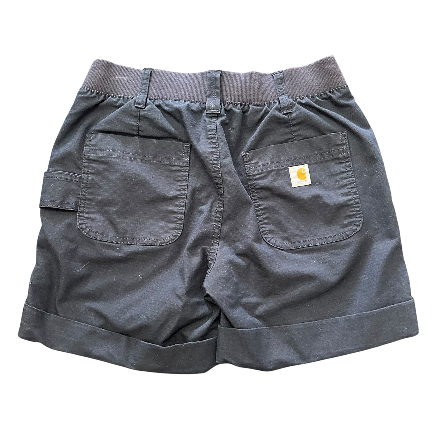 CARHARTT NAVY CUFFEED HEM SHORTS 100 SZ 2