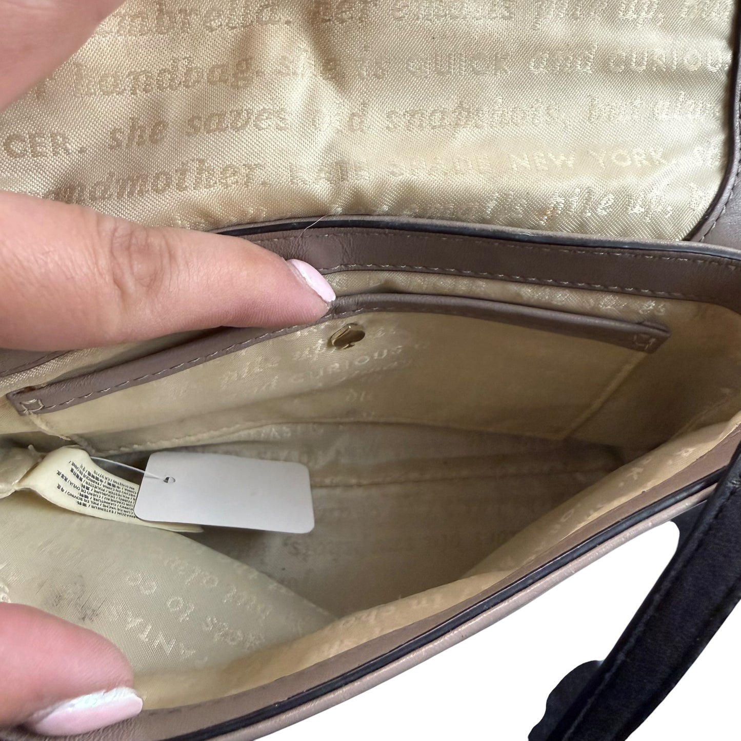 KATE SPADE NEW YORK HANOVER STREET ASTER BOW FRONT CROSSBODY 49