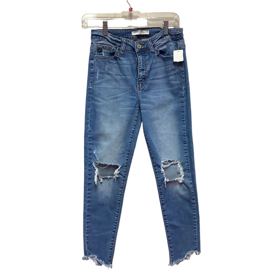 KANCAN RAW HEM JEANS - SZ 7 - 43