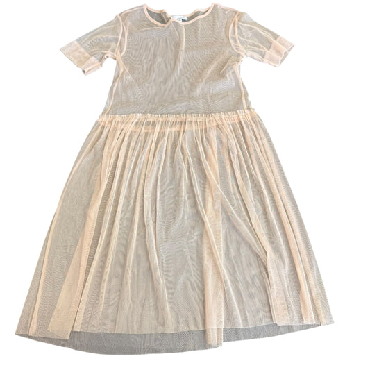 MESH BEIGE DRESS 100 SMALL