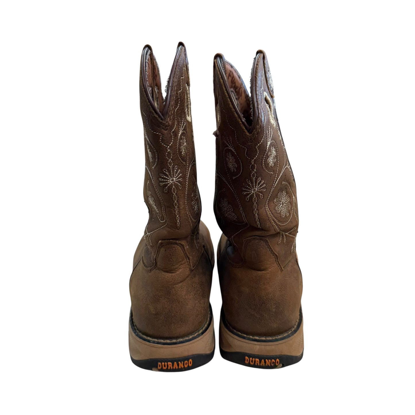 FLIRT DURANGO BROWN BOOTS 15 SZ 8