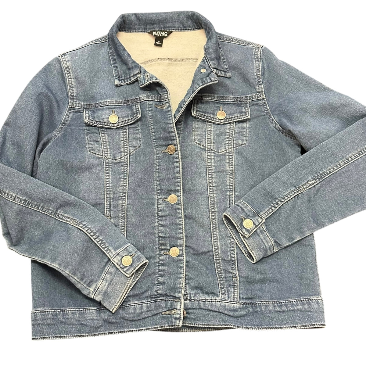 BUFFALO DENIM BLUE JEAN JACKET 100 SMALL
