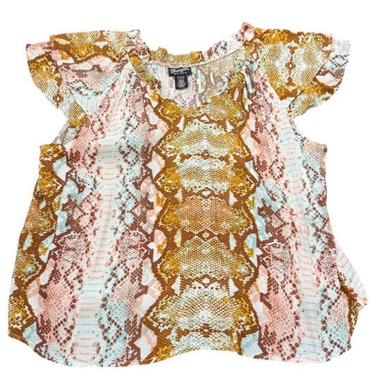 WRANGLER RETRO SNAKESKIN BLOUSE MULTICOLOR 100 LARGE