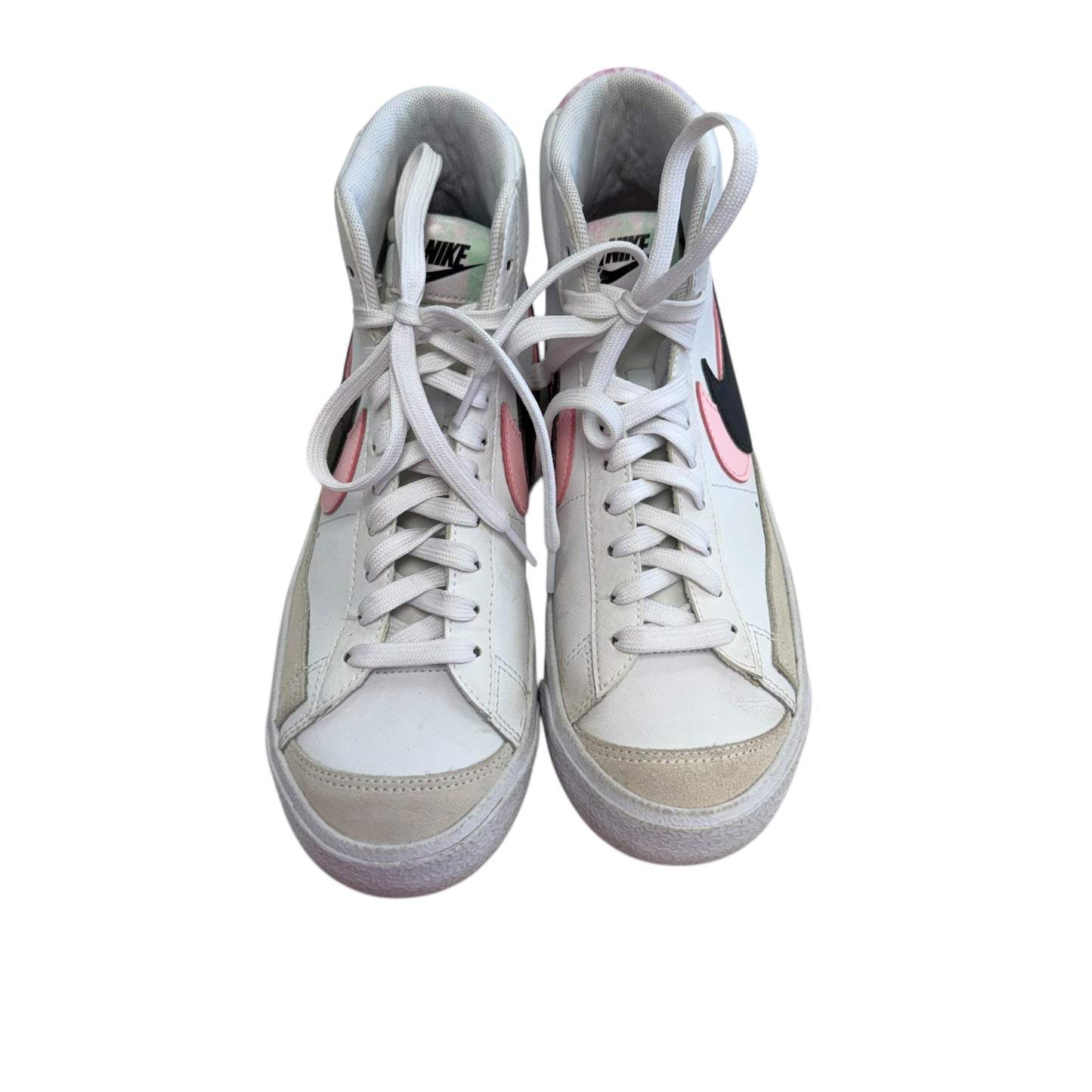 NIKE BLAZER MID 77 SE GS WHITE ARTIC PUNCH SNEAKERS 248 SZ 6Y/7.5 W