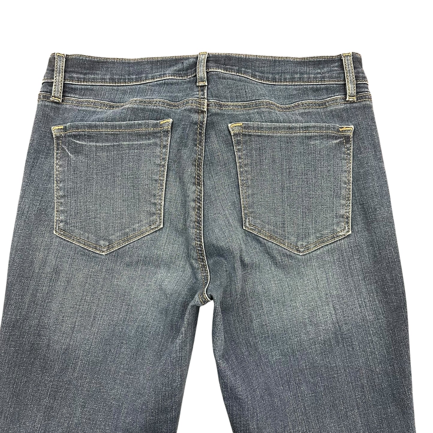 THE LOFT MODERN SKINNY DENIM BLUE JEANS 100 SZ 10/30