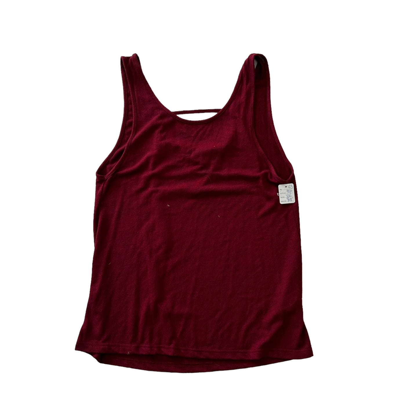 ZYIA WINE COLORED ATHLETIC TANK 2X