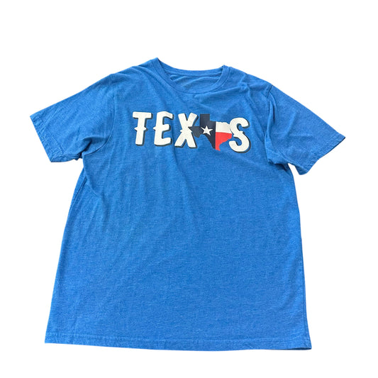 BLUE TEXAS T-SHIRT 277 MEDIUM