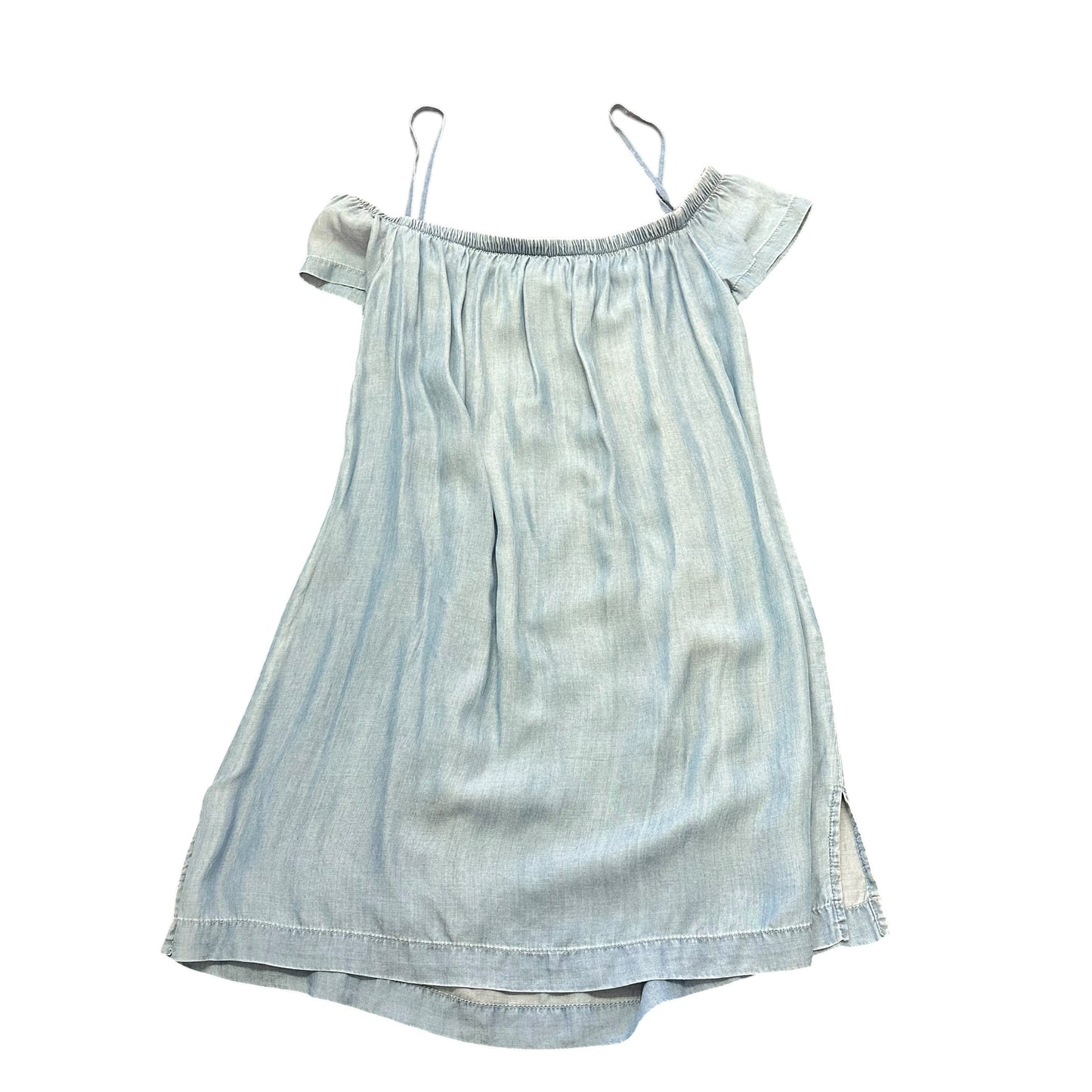 BELLA DAHL BLUE CHAMBRAY DRESS 249 XS