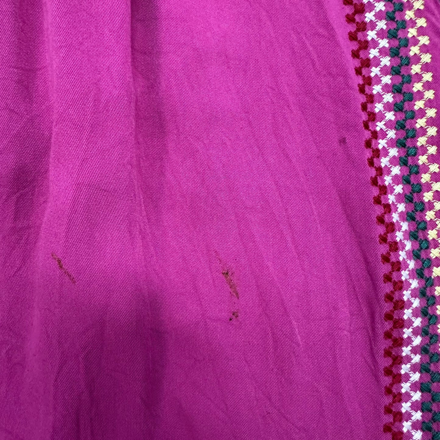 DAVI & DANI PURPLE EMBROIDERED DRESS 100 SMALL